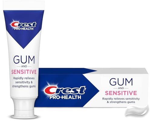 Crest Pro-Health Sensitive and Gum All Day Protection Toothpaste 4.8 oz- Anti cavity, Antibacterial Fluoride , Clinically Proven, Sensitivity