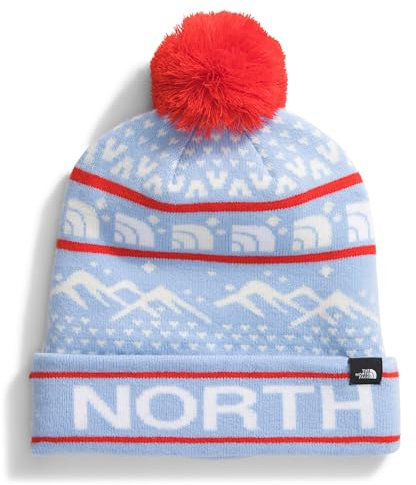 The North Face Herren Ski Beanie-Mütze, Cornflower/White Dune/F, One Size