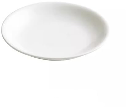 Assiettes Grande assiette creuse en céramique blanche de 14 pouces, assiette à soupe, assiette à pâtes maison, assiette à salade de Restaurant, assiette d'apéritif Assiette de Service ( Color : 26.5cm