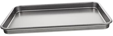 ABOOFAN Teglia Per Pizza Efficiente 33x23cm Teglie Da Forno in Acciaio Al Carbonio Piastra Per Pizza Antiaderente Per Un Facile Rilascio