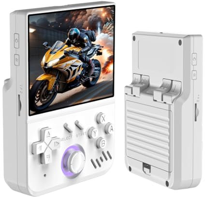 JOYARCH 64G Mini Retro Gaming Console Built-in 20000+Games, 3.5 Inch HD Screen Handheld Game Console with Open Source Linux System & 4000mAh battery