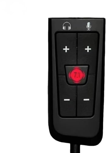 Tarjeta de sonido USB para juegos de música inmersiva Cloud2 y películas en varios dispositivos, mejora las experiencias de sonido