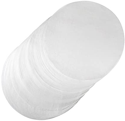 STOBAZA 50pièces Papier Cuisson Rond Antiadhésif Pour Barbecue Sulfurisées De Usage Quotidien à Ou Restaurant