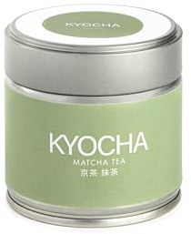 Kyocha Ceremonial Grade Matcha Green Tea Powder 30 gr - Japanese First Harvest - From Kyoto - Hot & Cold Drinks