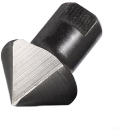 Herramienta de biselado de aluminio NG3100 Juego de recortadora de chaflán avellanado con raspador triangular para recorte de bordes de bricolaje EXACTNESS en metal y madera, juego de herramientas