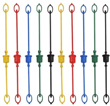 EaseSunny Set di tappi antipolvere idraulici a connessione rapida da 1/2 pollici a faccia piatta ISO5675 coperture protettive in plastica per trattore escavatore caricatore