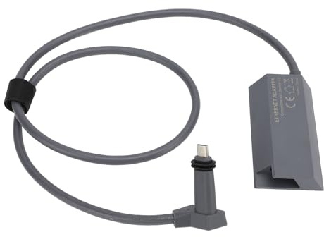Bewinner Adattatore Ethernet per Parabola Internet Satellitare di Seconda Generazione, Connettore di Rete Stabile per Parabola Rettangolare Azionata, Adattatore Kit Internet