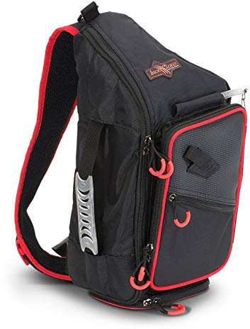 IronClaw SF Master Swing Angeltasche mit 2 Boxen (27 x 18 x 4 cm), Verstellbarer Schultergurt, Maße: 45 x 19 x 20 cm, Material: 100% Nylon 840D