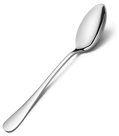 HaWare 12-Pieces Teaspoons, Stainless Steel 6.7 Inches Small Spoons for Dessert Coffee, Classic Elegant Design, Mirror Polished, Dishwasher Safe