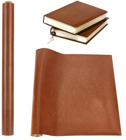 OLYCRAFT Paño de encuadernación de piel sintética de 120 x 43 cm, cubierta de libro de 0,7 mm de grosor para encuadernación, fabricación de cajas de regalo, manualidades