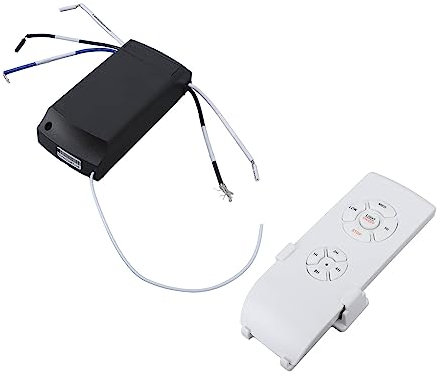 Deckenventilator-Fernbedienungsset, Fernlampen-Fernbedienungsset, Timer-Abschaltung, ABS-Material, Anwendbar für Deckenventilator-Licht-Fernbedienung