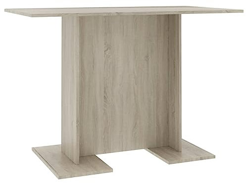 HETFTJN Bierzelttisch Stehtisch Outdoor Bartisch Küche Küchentisch - Esstisch Sonoma-Eiche 110x60x75 cm Holzwerkstoff für Party Balkon Küche Campingplatz