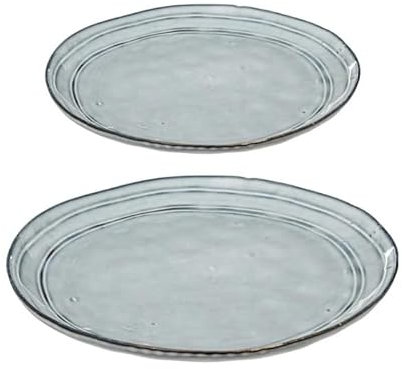 Secret de Gourmet - Service de Table 12 Pièces Flower 26cm Bleu