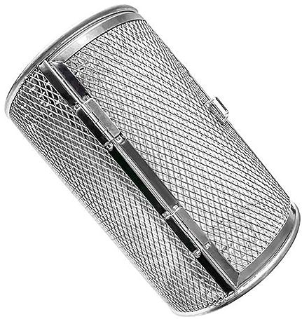 TOGEVAL Panier à Grillades Rotatif pour Rôtisserie Cage Grillée à Degrés avec Porte Facilitant Insertion des Aliments Sortie