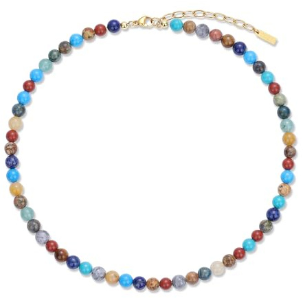 COAI Kristall Perlenkette oder Perlenarmband aus 7 Chakra für Damen