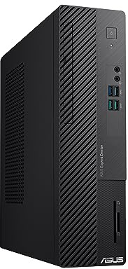 ASUS ExpertCenter D5 Small Form Factor Desktop PC, Intel Core i7-13700, 32GB DDR4 RAM, 2TB SSD, Windows 11 Pro, Black, D500SE-AH704