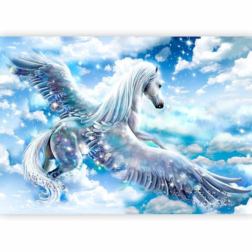 murando Fotomurales Pegaso 300x210 cm XXL Papel pintado tejido no tejido Decoración de Pared decorativos Murales moderna de Diseno Fotográfico fantasía g-C-0068-a-b
