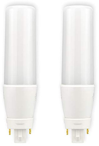 Popp® Bombillas E27 LED Edison PLC G24 12W Equivalente a 100W Incandescente 270° 1000Lm SMD Luz 4000K Neutros 6000K (Pack 2, 6000K)