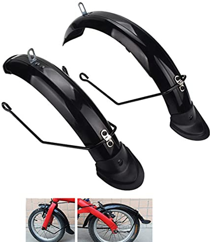 ZNZNANG Schutzblech 14 zoll kinderfahrrad Set, klappbarer Fahrradschutzblech,All-Inclusive-Schutzblech
