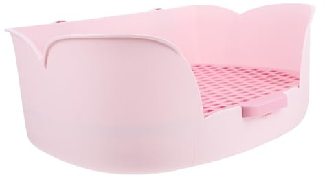 BESTonZON Bac à Litière pour Petits Animaux Toilette pour Hamster et Lapin Bac à Litière Portable avec Design Étanche et Capacité pour Cochons et Rongeurs Fabriqué Durable