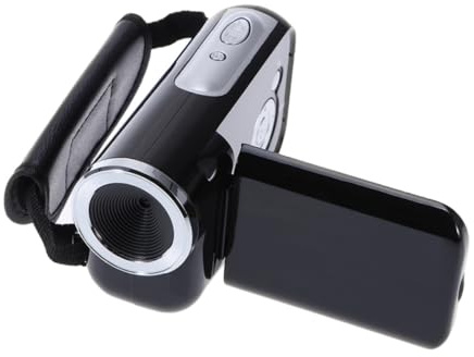 Uonlytech Videocamera Digitale Portatile 16mp Schermo da 2 Pollici, Sensore 5mp, Leggera in Plastica, Supporta Schede di Memoria Fino a 32gb, per Selfie e Vlog