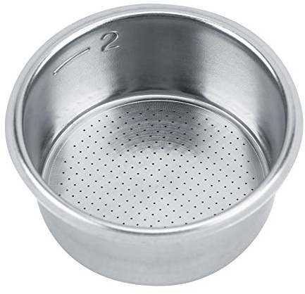 51mm Kaffeefilter, Edelstahl Kaffee Filterkorb Wiederverwendbare Handfilter Filtre Cafe für Maschinen