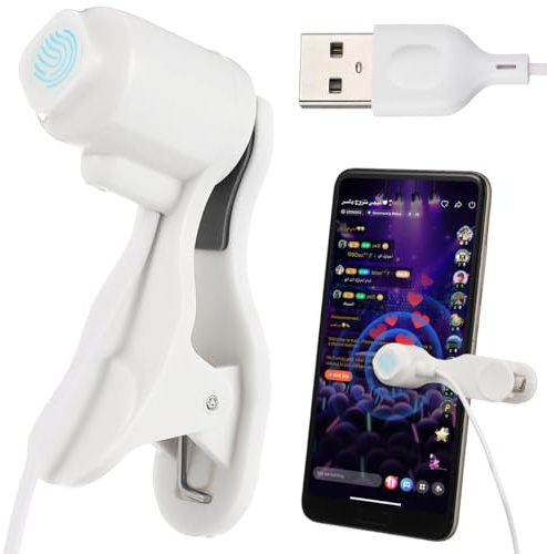 jojofuny 【Auto Screen Clicker für Telefon】USB Handy Bildschirm Clicker für Live Streaming - Universal Automatischer Finger Clicking Applikator für Gaming, Einkaufen