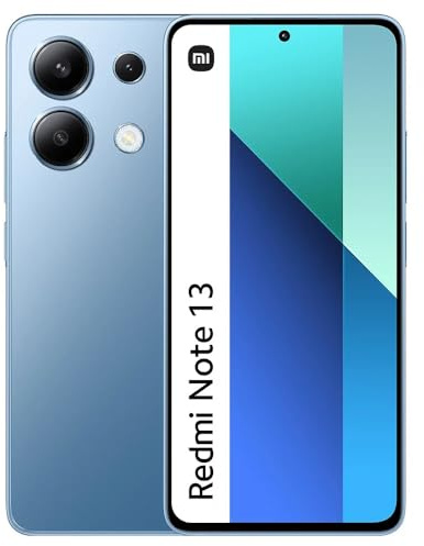 Xiaomi Redmi Note 13 4G Smartphone débloqué 6 + 128 Go 6,67 120 Hz AMOLED 108 MP Triple appareil photo Snapdragon 685 Processeur 5000 mAh Charge rapide 33 W Bleu