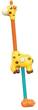HEMOTON 1Stk Giraffen-Duschkopf Kinderduschsprühdüse Badespielzeug für Kinder Spielzeug für Kleinkinder Kinder wasserspielzeug Spielzeug Badespielzeug für Babys Wasser Spray