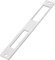 EMSea 1 Plaque de Gâche Plate de Porte en Acier Inoxydable 172mm x 23,7mm pour Poignée de Porte Pêne Dormant Plaques de Gâche de Sécurité Porte Ouvre-porte électrique Argent (entièrement Fermé)