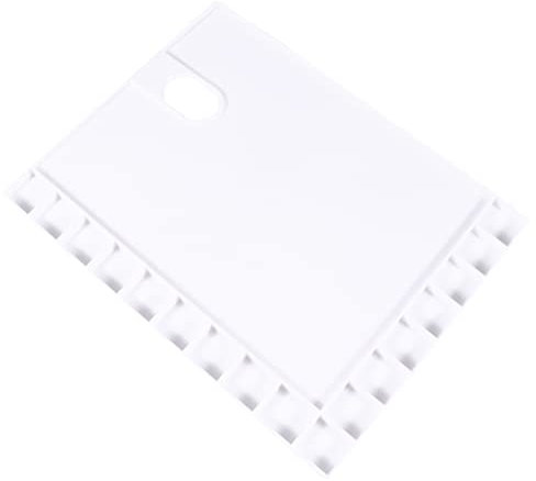 CORHAD 17-Fach Aquarellfarbe Maltablett Weiße Kunststoff