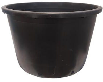 NG NICCOLAI VASO TINOZZA MASTELLO DI GRANDI DIMENSIONI SENZA MANICI CON FORI PER ORTO GIARDINAGGIO E VIVAISMO VARIE MISURE 100% PVC RICCLATO (LT. 240 (Ø80/75 cm - H. 65 cm))