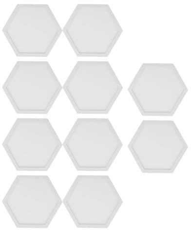 Cocoarm LED Sechseck Gaming Wandleuchte, RGB Panel, 10 Stück, Musik Sync Licht Panels, Modulare Lampe, Gaming Geschenke, Gamer Room Deko, 8.8cm