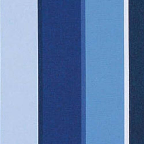 Lazy Daze Hammocks Cotton Fabric Spreader Bar Hammock,Dark Blue and Cyan