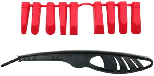Caulk Scraper Remover Tool - 9 in 1 Ergonomic Putty Removal Spatula - Grout Remover Tool,for Tile Floor Sink Joint Bathroom Cleaning
