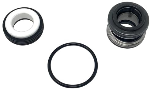 QOXEZY Kit de sellado de eje de bomba de piscina de 5/8 pulgadas compatible con bombas de spa PS-1000 y AS-1000 – Conjunto de sello de repuesto de grado OEM