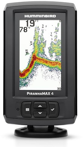 Humminbird 410150-1 PIRANHAMAX 4 Détecteur de Poissons, Noir