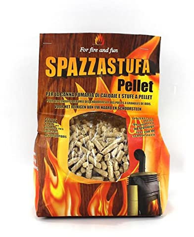 Pellet pulitore professionale per stufe a pellet 1,5 kg distruttore di fuliggine