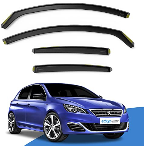 EdgeVisors Wind Deflectors for Peugeot MK2 Door Hatchback 5 Door Hatchback