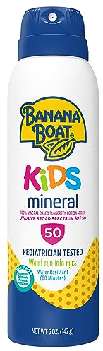 Banana Boat, Mineral Kids Sunscreen C-Spray - SPF 50, 5 Ounce