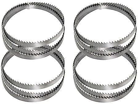 Set di 4pcs，Bimetalliche Lame Sega a Nastro 1140 x 13 x 0,6mm 10/14 Dpp M42