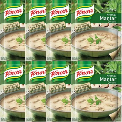 Avec Pufai Grocery, soupe crémeuse aux champignons 65 g x 8 pièces