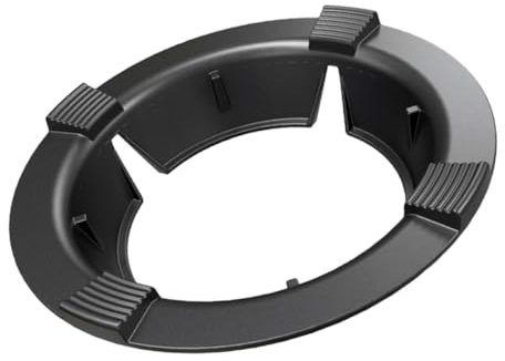 Angoily Anneau de Wok pour Cuisinière à Gaz Ouvertures Coupe-vent Support pour Casserole pour Wok