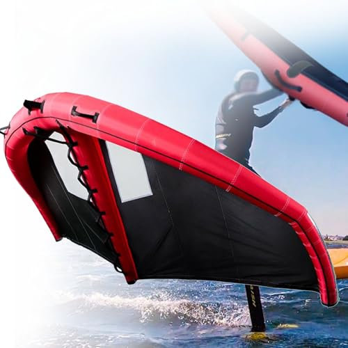 SXYKXYDL Surfing Kite Racing Surfboard Wind Wing, Wing Foil Kitesurfing, Aufblasbarer Wing Windsurf Kite, für Anfänger, 5m²