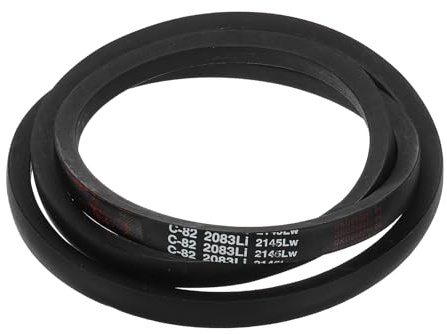 QUARKZMAN kilrem kuggrem C82 gummi drivrem 2083 mm (82 tum) dellängd 14 mm tjock platt rem gummiöverföringsrem drivrem för kraftöverföring