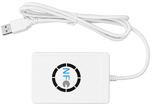 ZJchao Skimmer de Tarjetas, Escritor de Tarjetas de Lector de NFC Writer Reader con una Compatibilidad Robusta en Varios Protocolos de NFC para Entusiastas de la Tecnología y