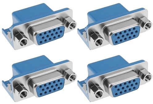 eMagTech 4 Stücke 3 Reihe 15-Pin Buchse Stecker VGA 15 D-Sub-anschluss Für Automatische Steuerung Einheit