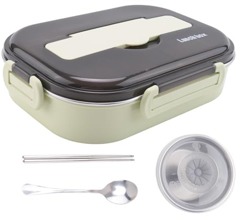 Asyduey Scatole Bento da 1,5 L per Studenti, Set di Bento Lunch Box per Isolamento Termico, Contenitori Pranzo per Bambini Lunch Box,3