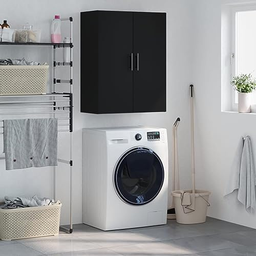 ZQQLVOO Armario de Pared Flotante con Diseño Elegante y Amplio Espacio de Almacenaje, Armario Colgante Multiusos para Sala, Dormitorio u Oficina, Estructura Robusta de Madera
