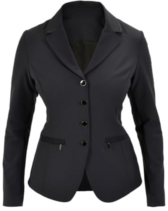Equiva Damen Turnierjacket Wiesbaden, klassisches Reitsakko mit femininer Passform, komfortabel und funktional, ideal für Turnier und Reitsport
